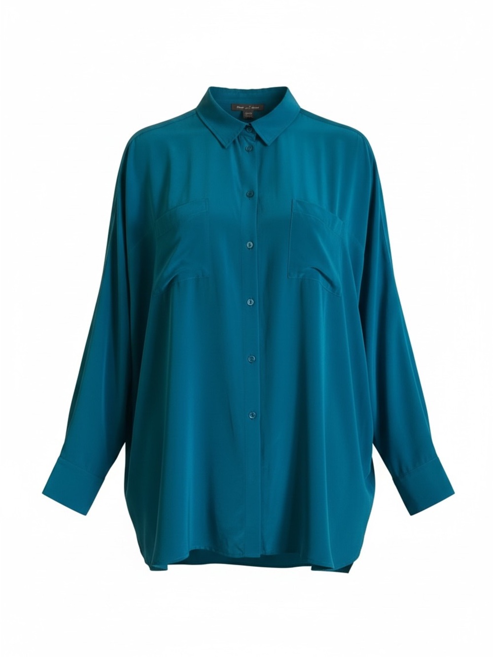 Tommy Bahama Silk Teal Button-Down Relaxed Fit Shirt